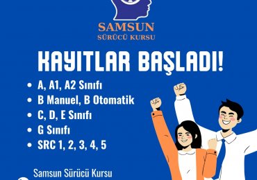 Samsun'da Ehliyetinizi Almanın En Güvenilir Yolu Kaliteli Sürücü Kursu İle Adım Adım Başarıya! (TANITIM) 