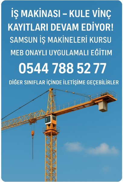 İş Makineleri ve Operatörlük Kursları